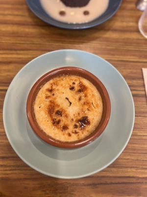 Crème brûlée   at Le Jardin in Biarritz