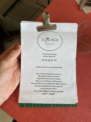   at Le Jardin in Biarritz