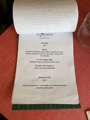   at Le Jardin in Biarritz