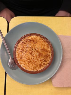 Crème brûlée   at Le Jardin in Biarritz