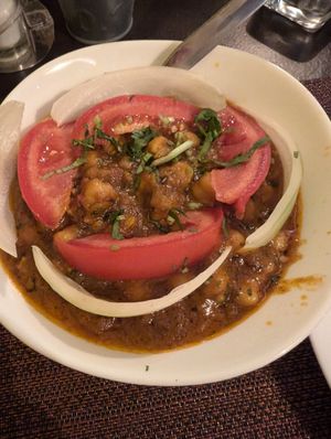 Punjabi Choley at Kis Bangla in Budapest