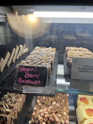 Cherry bakewell  at The Park Café - Hazlehead Park in Aberdeen