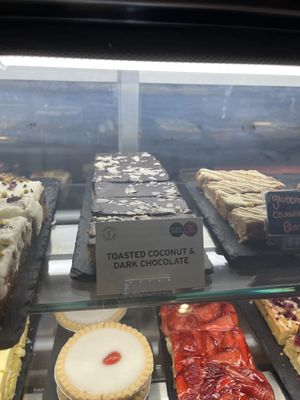 Toasted coconut & dark chocolate   at The Park Café - Hazlehead Park in Aberdeen