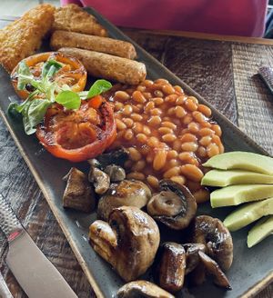 Vegan Breakfast  at Caffe Grey in Bognor Regis