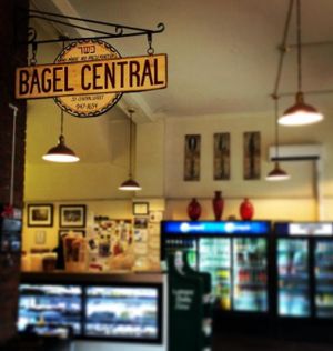 bagel central at Bagel Central in Bangor