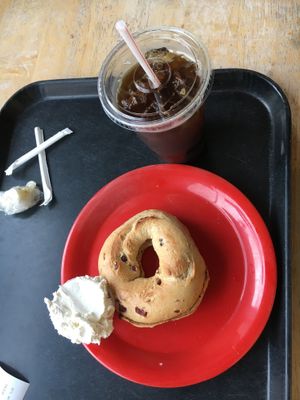  at Bagel Central in Bangor