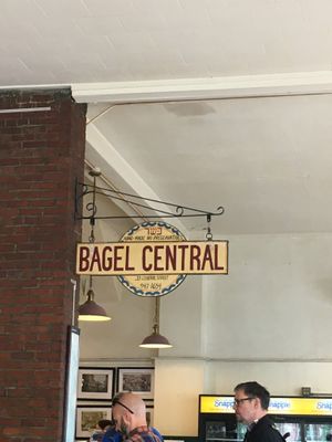  at Bagel Central in Bangor