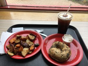  at Bagel Central in Bangor