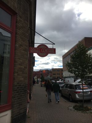  at Bagel Central in Bangor