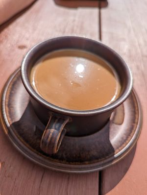 coffee at Uffe På Berget in Godby