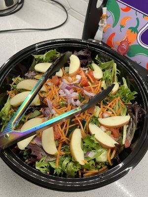 SOS free catering salad from Lincoln Saladworks!   at Saladworks in Lincoln