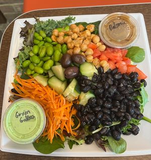 Fresh Veggie Salad at Saladworks in Lincoln