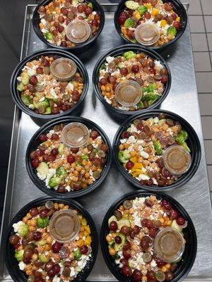 Vegetarian Farmers Market Grain Bowl at Saladworks in Lincoln