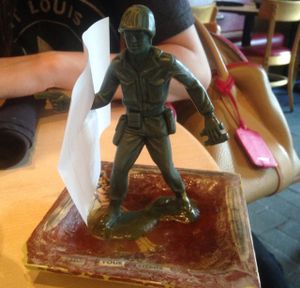 um how cute at Sobro Cafe in Indianapolis