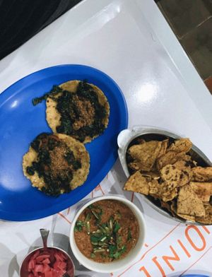 Chaya tacos  at Taqueria De La Union in Merida