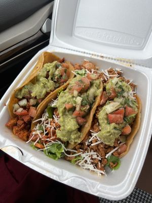 taco tuesday special  at El Jardin The Vegan Paradise in San Diego