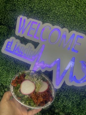  VEGAN BIRRIA BOWL GLUTEN AND SOY FREE  at El Jardin The Vegan Paradise in San Diego