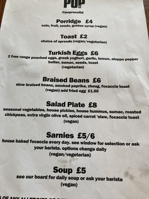   at Sonny's Coffee & Kitchen at Pop Recs in Sunderland