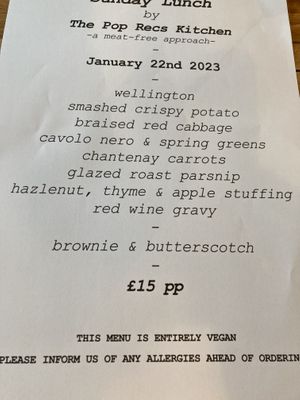   at Sonny's Coffee & Kitchen at Pop Recs in Sunderland