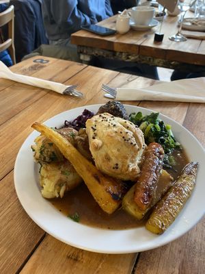 Sunday dinner  #Veganuary at Sonny's Coffee & Kitchen at Pop Recs in Sunderland