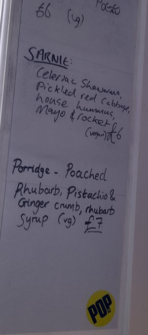  at Sonny's Coffee & Kitchen at Pop Recs in Sunderland