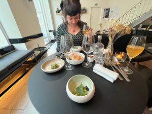 Best amuses ever💗  at Francine in Brussels