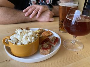 Aperitivo  at Rutz in Somma Lombardo