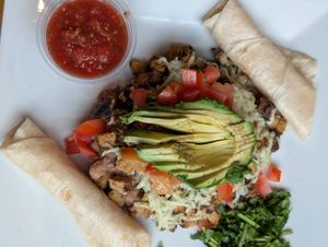 Veracruz done vegan at Seva in Detroit