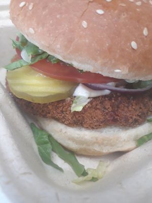 Fishless filet at Veggie Grill by Next Level in Beaverton