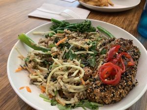 Great food at Veggie Grill by Next Level in Beaverton