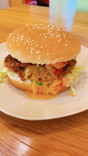 And it pops too!!!  at Veggie Grill by Next Level in Beaverton