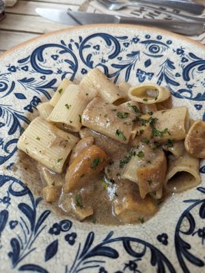 Truffle pasta at Bresca - San Antonio in Ibiza