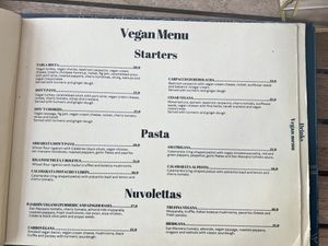 A vegan menu 😍  at Bresca - San Antonio in Ibiza