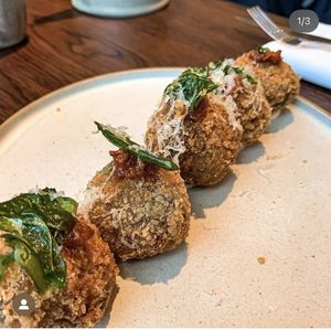 Vegan Truffle Arancini   at Dear Grace in West London