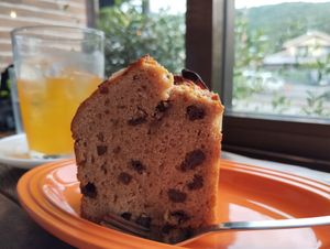 T at Chocho Kobaru Coffee in Kyoto