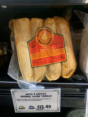 Vegan tamales   at Nugget Markets - El Dorado Hills in El Dorado Hills