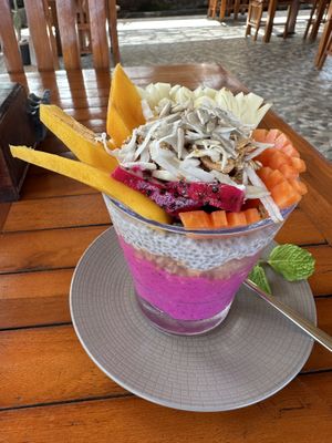Chia pudding  at Cookies Coffee Shop and Foods in Lembongan