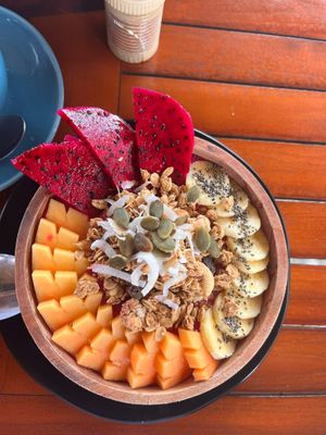 Dragon smoothie bowl   at Cookies Coffee Shop and Foods in Lembongan