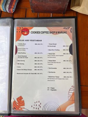   at Cookies Coffee Shop and Foods in Lembongan