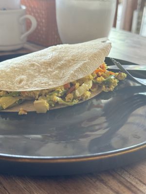 Tofu burrito, enjoyed it   at Cookies Coffee Shop and Foods in Lembongan
