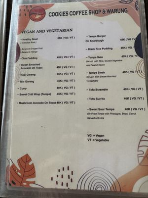   at Cookies Coffee Shop and Foods in Lembongan