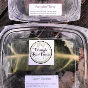 Green Burrito at Cafe L.O.V.E. in Durham