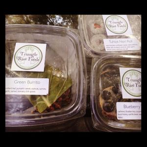 Blueberry Tarts, Tu-Not Rolls, & Green Burritos at Cafe L.O.V.E. in Durham