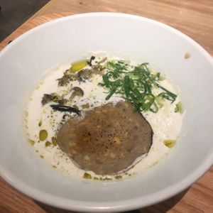 Vegan ramen at Ippudo 博多 一風堂 Plant Based Studio in Tokyo