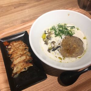 Vegan ramen at Ippudo 博多 一風堂 Plant Based Studio in Tokyo