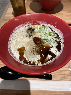   at Ippudo 博多 一風堂 Plant Based Studio in Tokyo