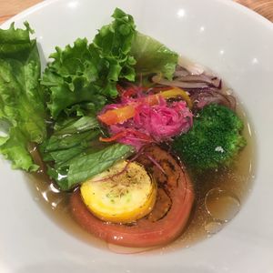   at Ippudo 博多 一風堂 Plant Based Studio in Tokyo