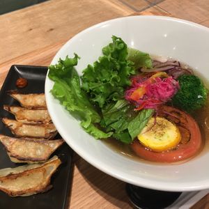  at Ippudo 博多 一風堂 Plant Based Studio in Tokyo