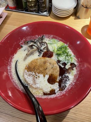 Akamaru ramen   at Ippudo 博多 一風堂 Plant Based Studio in Tokyo