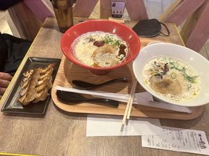   at Ippudo 博多 一風堂 Plant Based Studio in Tokyo